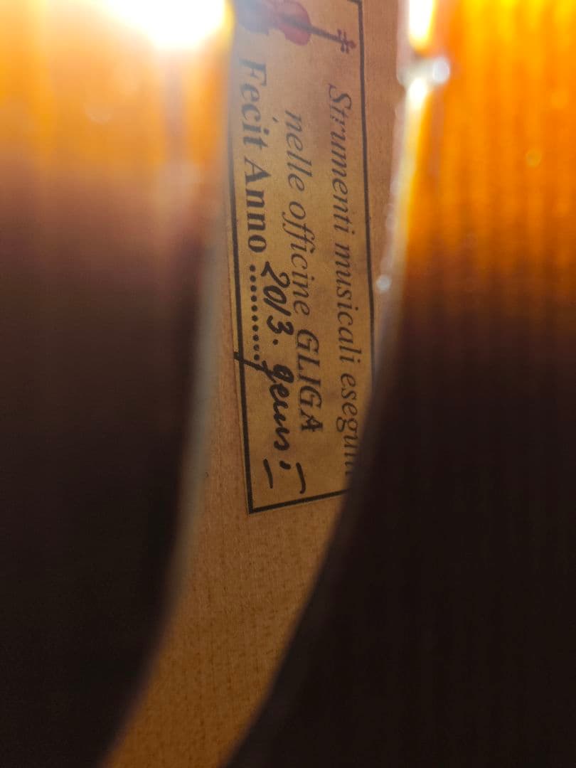 Gliga Gems バイオリン 3/4 2013年製