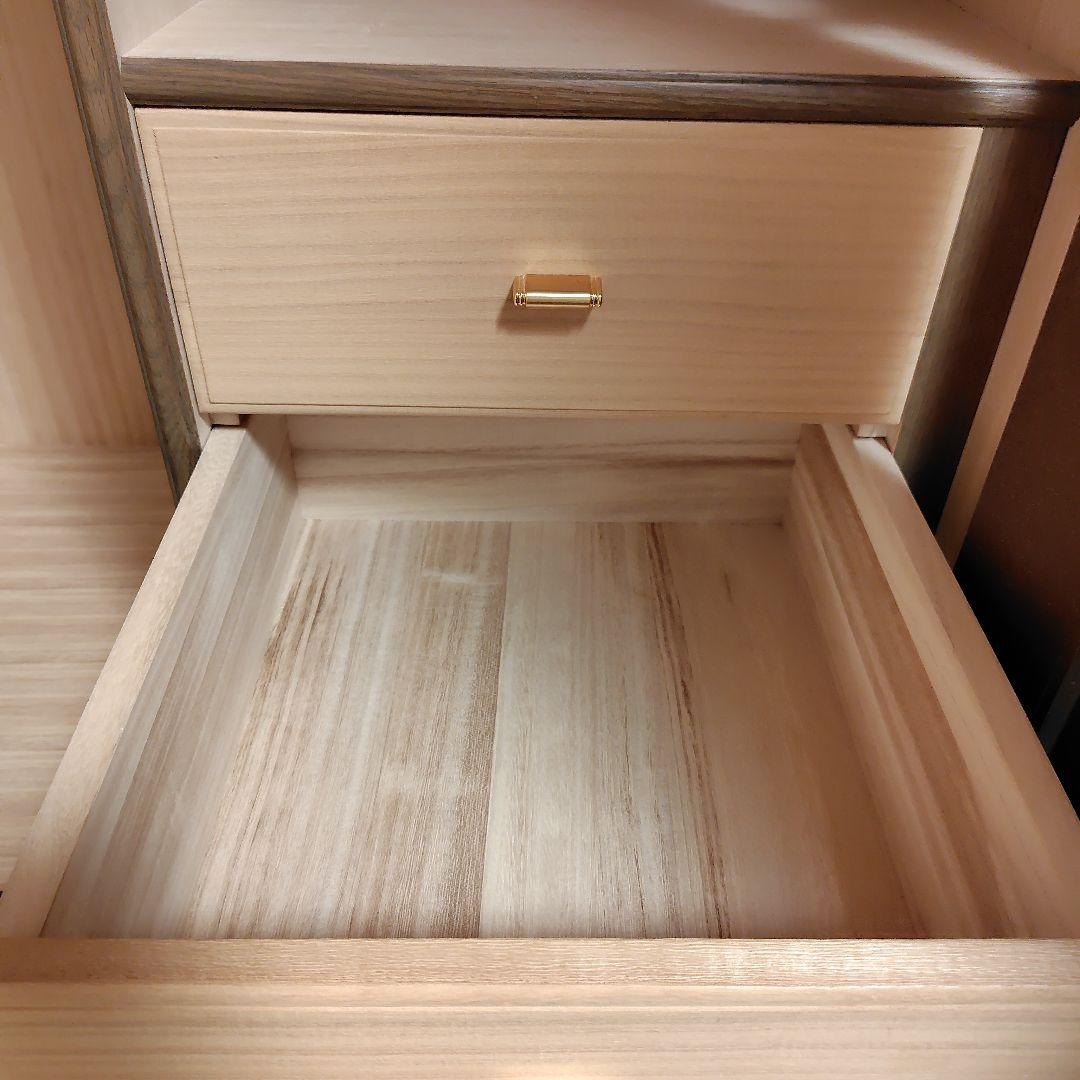 府中家具　洋服ダンス　木製品　桐　土井木工