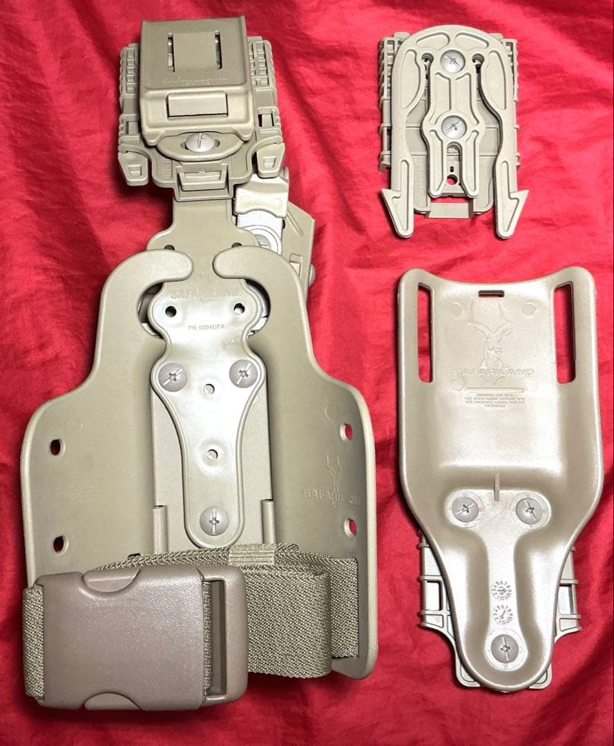 サファリランド製 実物SIG P320/M17用ホルスターキット　左用　未使用品