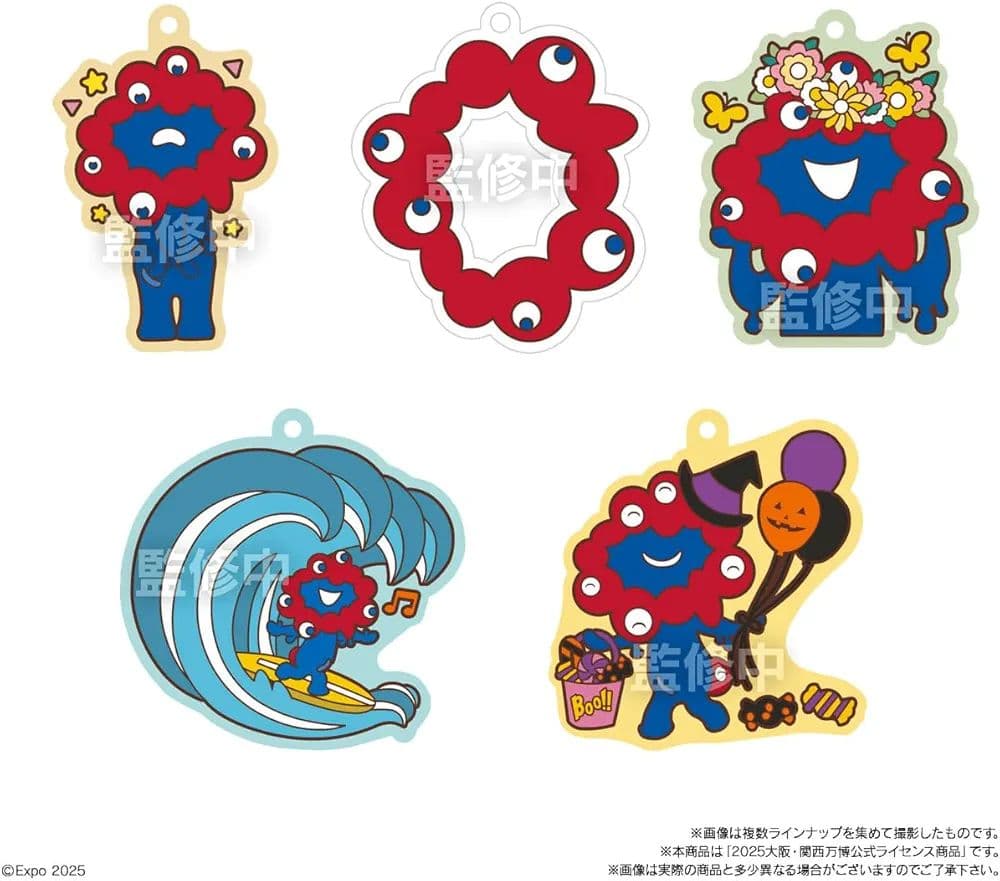 最終値下げ/大阪関西万博ミャクミャク ラバマスビスケット キーホルダー ラバマス