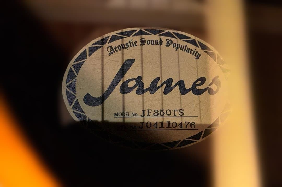 超美品！！綺麗な音色　 James JF350TS　低弦高 調整済み試聴動画有り