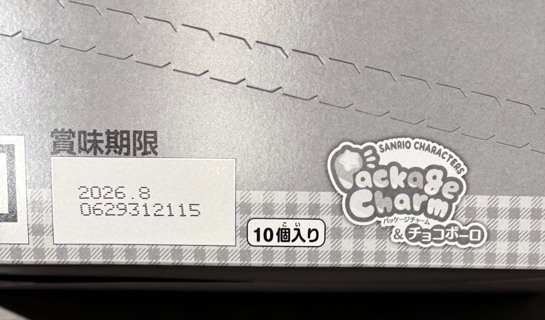 サンリオキャラクターズ パッケージチャーム&チョコボーロ 2箱 20個