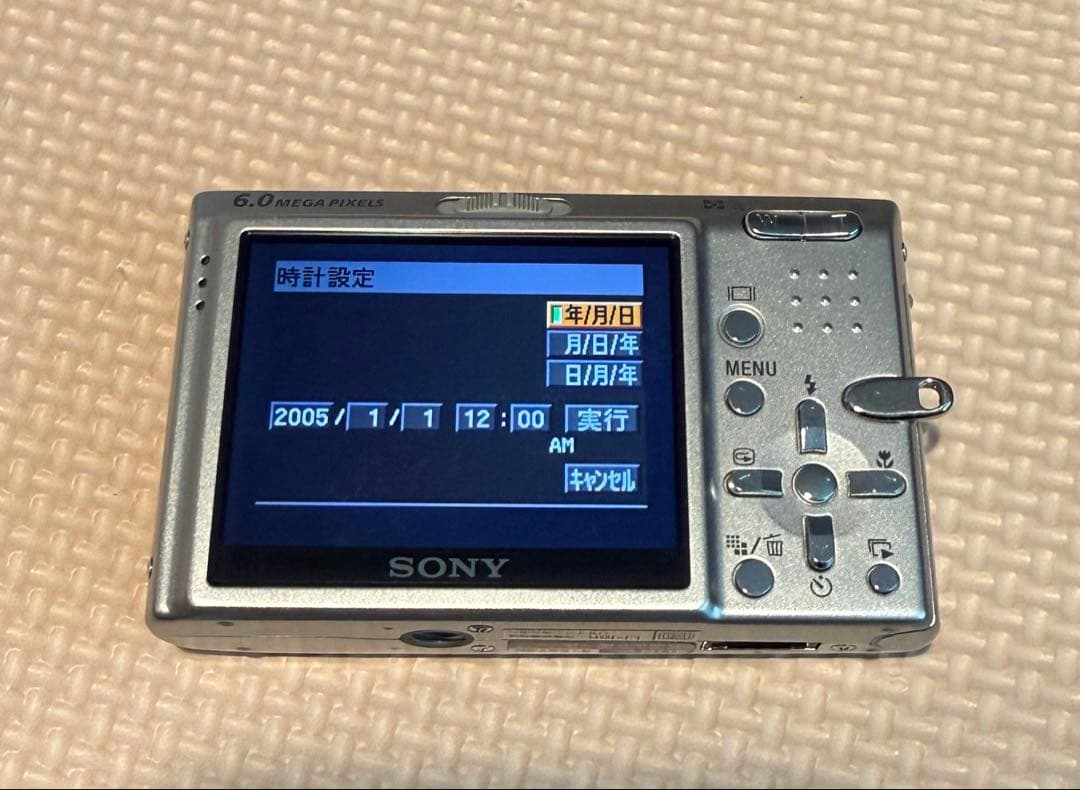 【動作確認済】SONY ソニー Cyber-Shot DSC-T9 コンデジ