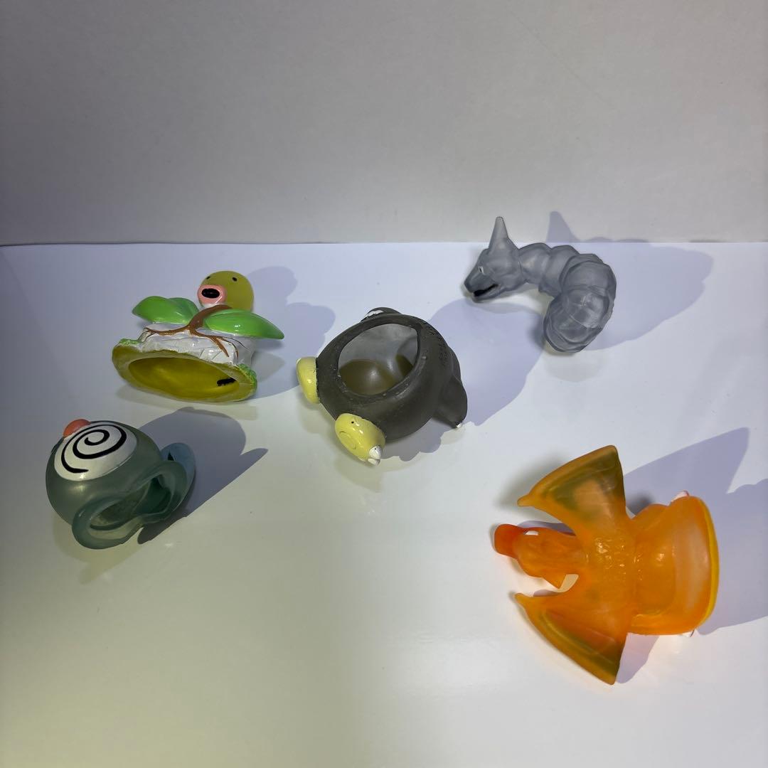 ポケモンキッズ クリア カビゴン リザードン 指人形 ポケモン フィギュア