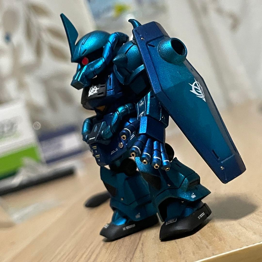 ホ*オ様 モビルスーツアンサンブル　グフ　塗装品　ガンダム　フィギュア　ガチャ