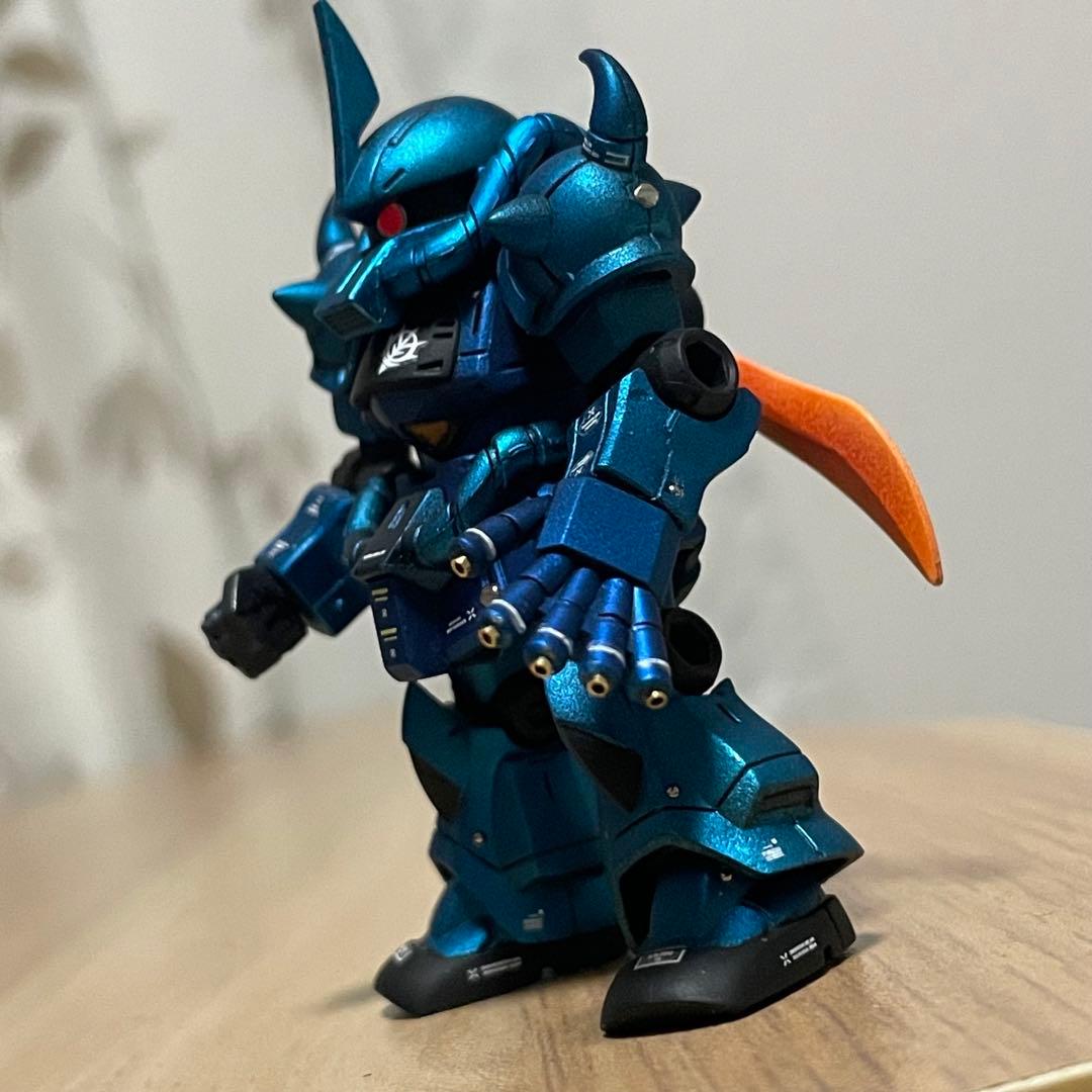 ホ*オ様 モビルスーツアンサンブル　グフ　塗装品　ガンダム　フィギュア　ガチャ