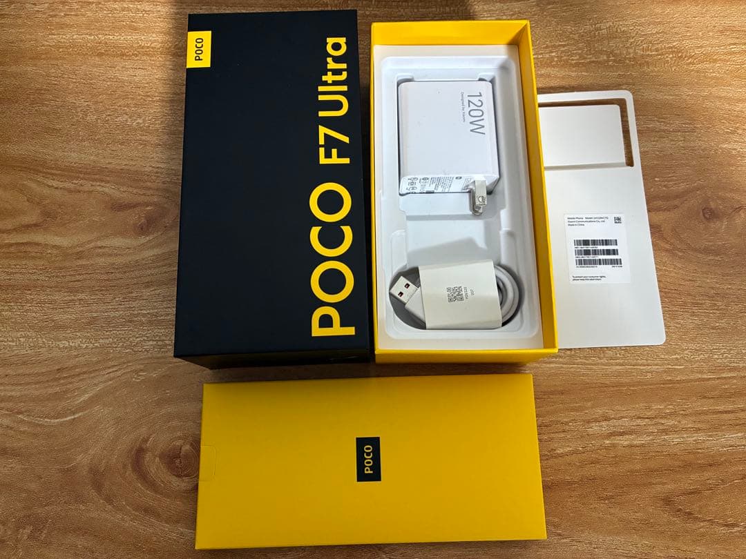 スマートフォン本体 Xiaomi POCO F7 Ultra 16GB 512GB