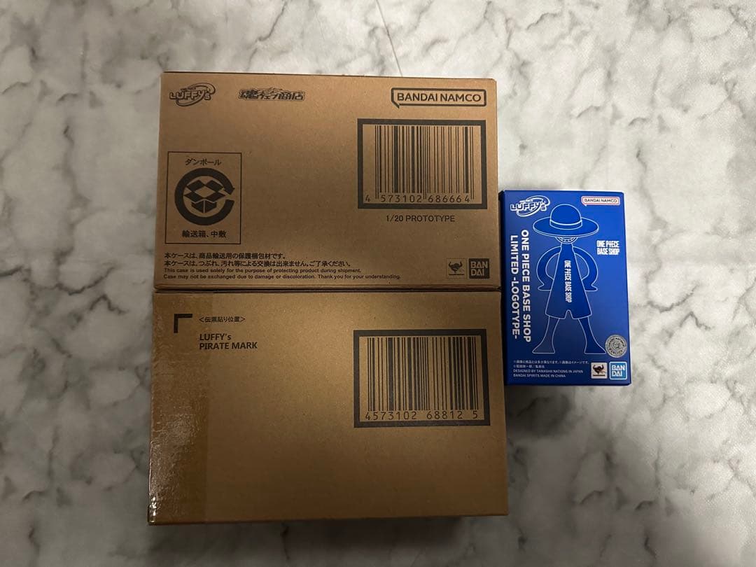 LUFFY's 3種セット ワンピース ルフィズ フィギュア