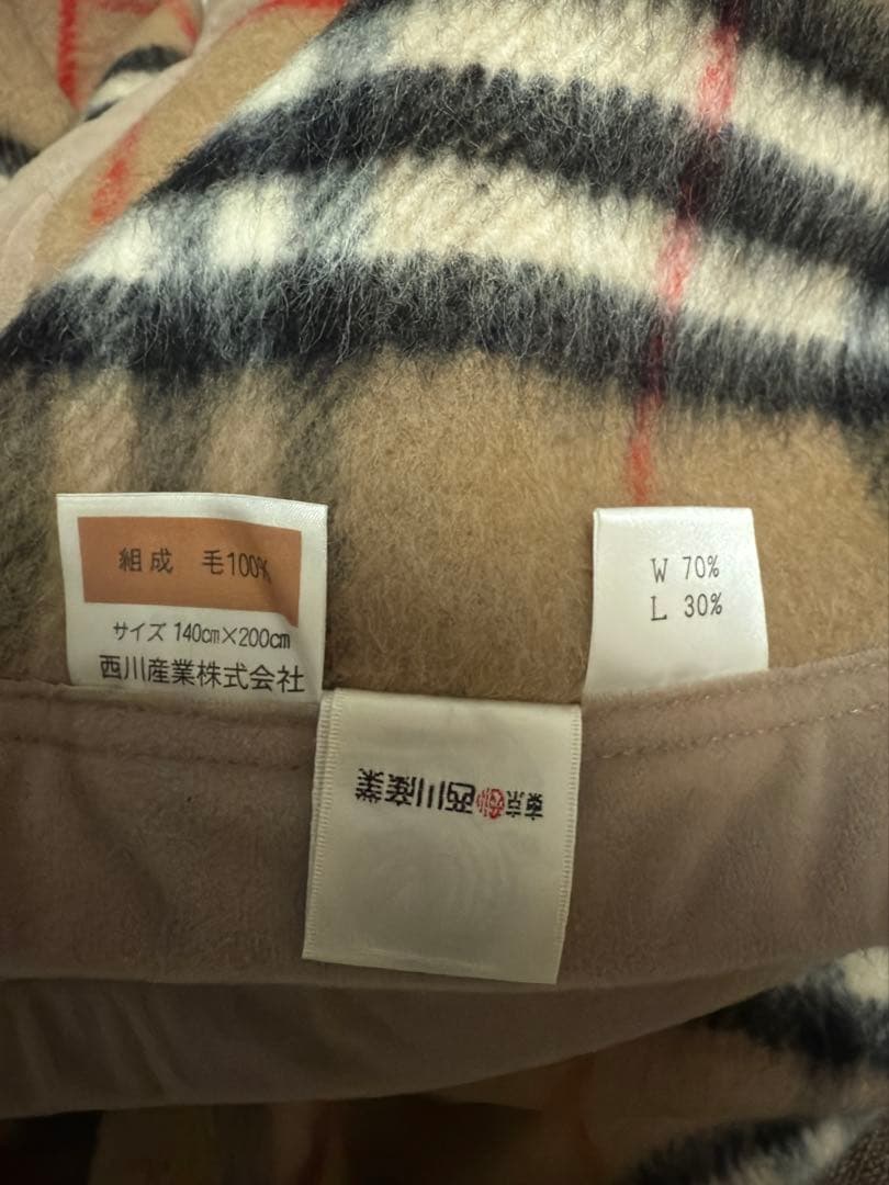 Burberry's 純毛毛布