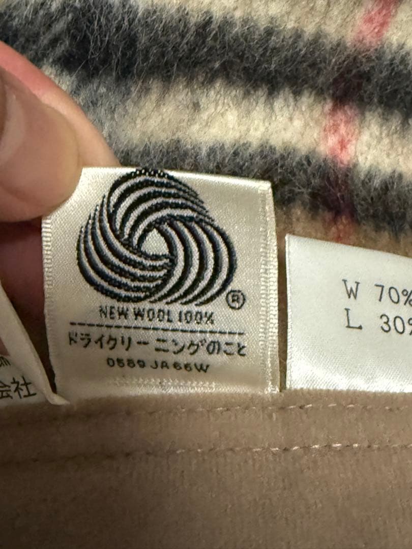 Burberry's 純毛毛布
