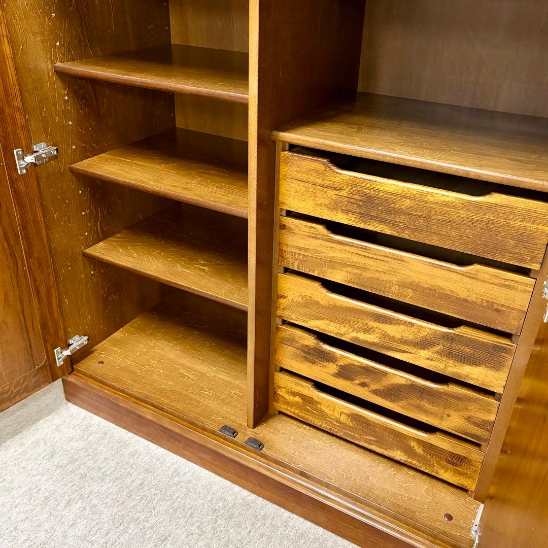 【karimoku】\"コロニアル\"ワードローブFC4000NK(1998年生産)