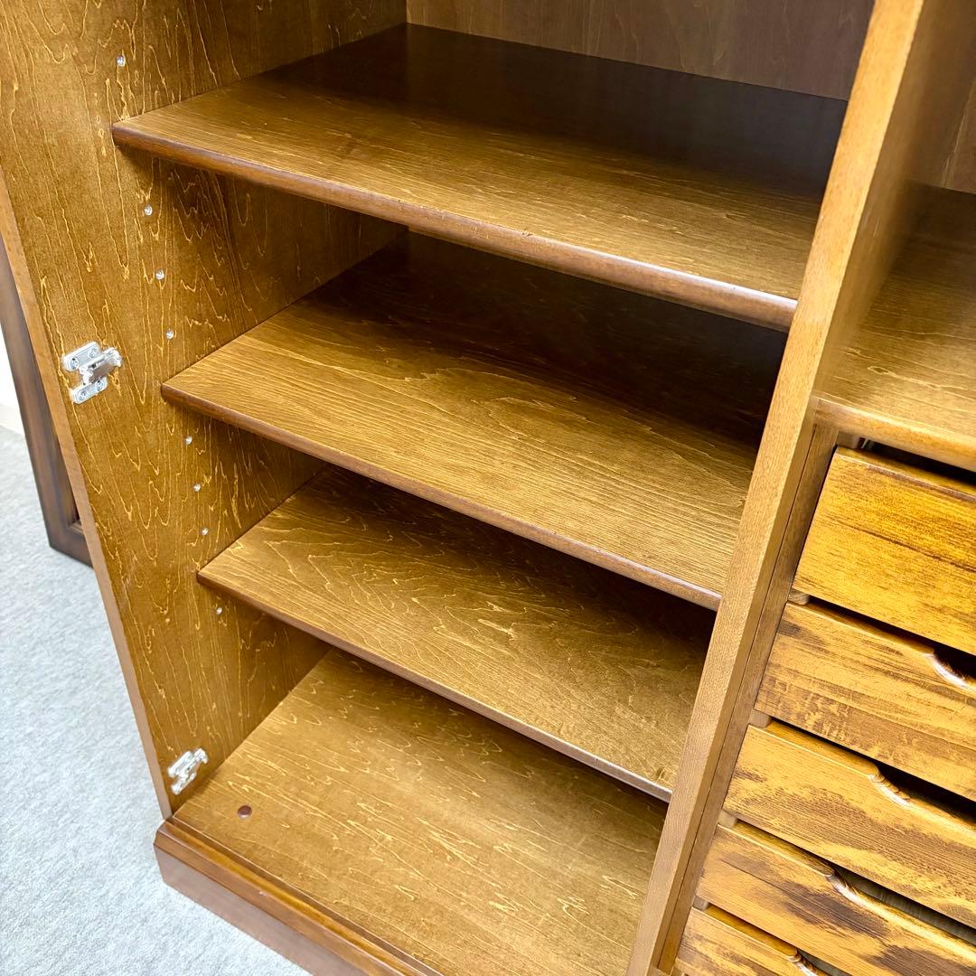 【karimoku】\"コロニアル\"ワードローブFC4000NK(1998年生産)