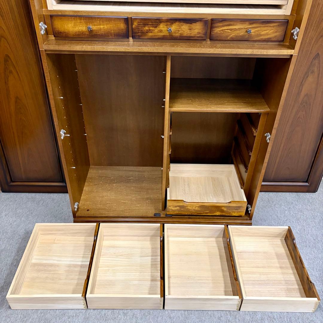 【karimoku】\"コロニアル\"ワードローブFC4000NK(1998年生産)