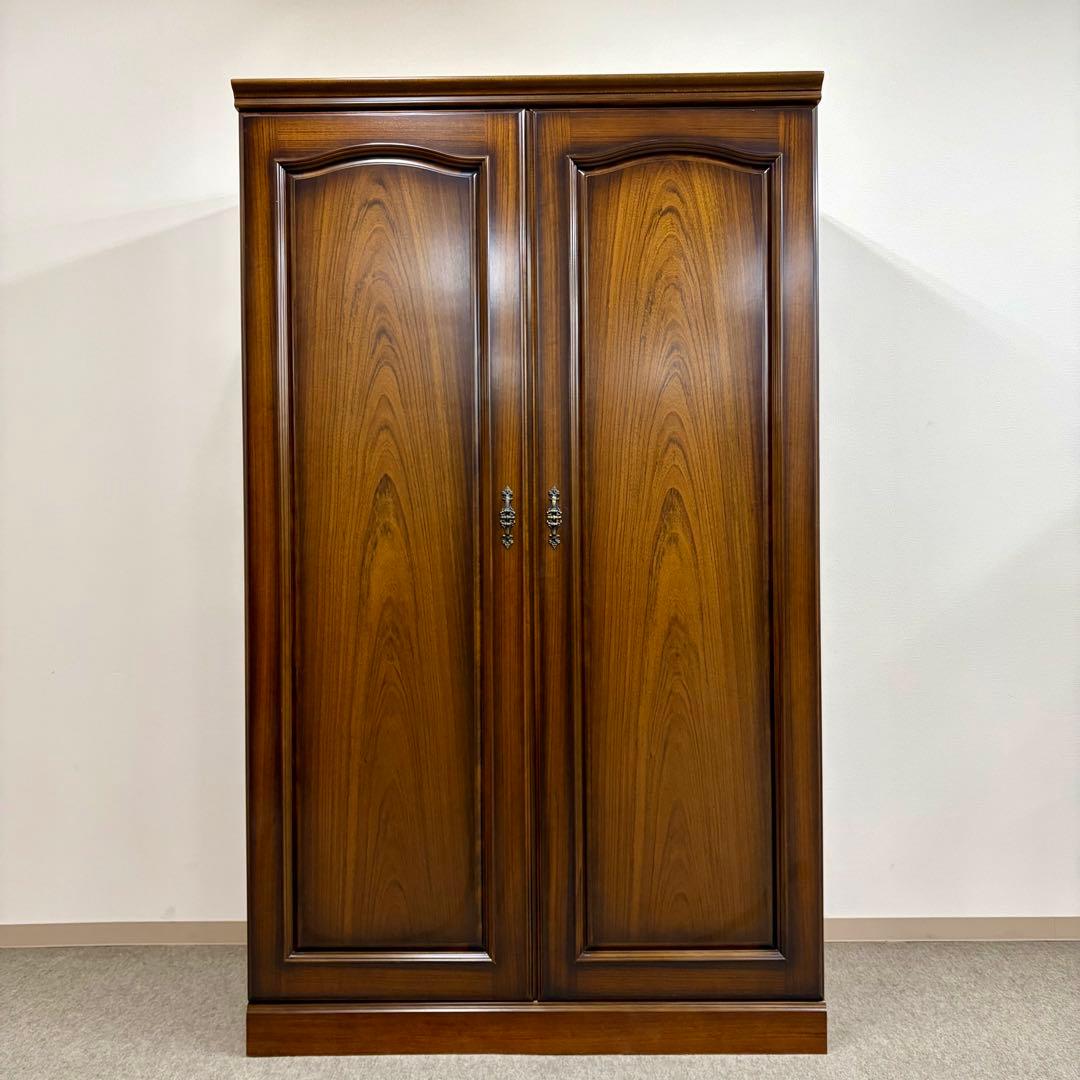 【karimoku】\"コロニアル\"ワードローブFC4000NK(1998年生産)