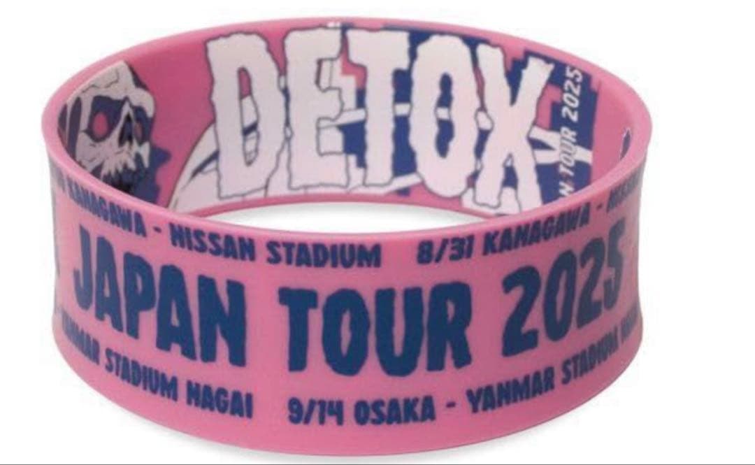 one ok rock 2025 detox ステッカー　ラバーバンド　グッズ
