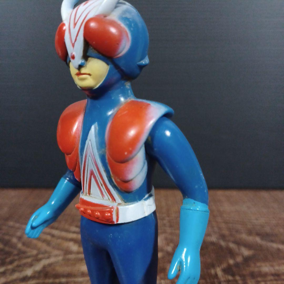 当時物　ポピー製　「ライダーマン」石森プロ　希少ソフビフィギュア