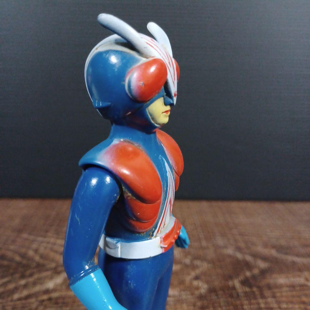 当時物　ポピー製　「ライダーマン」石森プロ　希少ソフビフィギュア