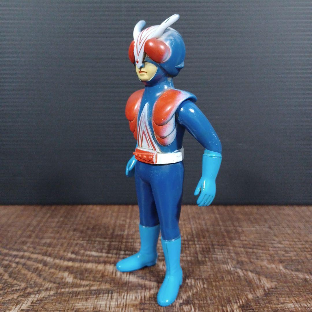 当時物　ポピー製　「ライダーマン」石森プロ　希少ソフビフィギュア