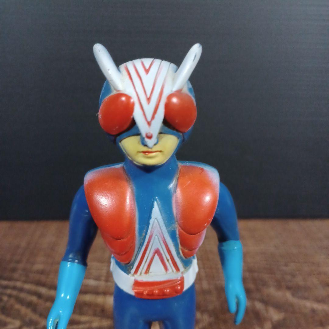 当時物　ポピー製　「ライダーマン」石森プロ　希少ソフビフィギュア