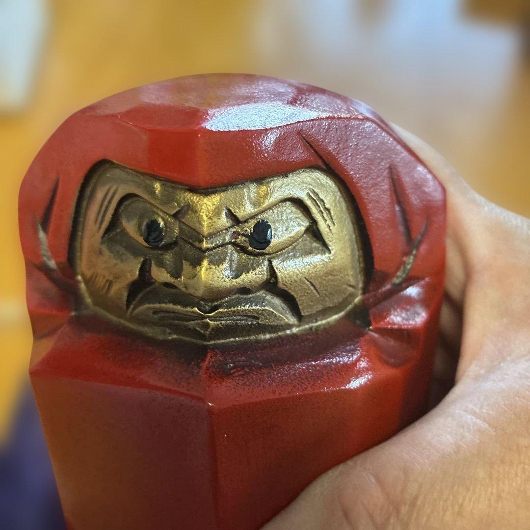 開運ダルマ　縁起物　瑞峰作