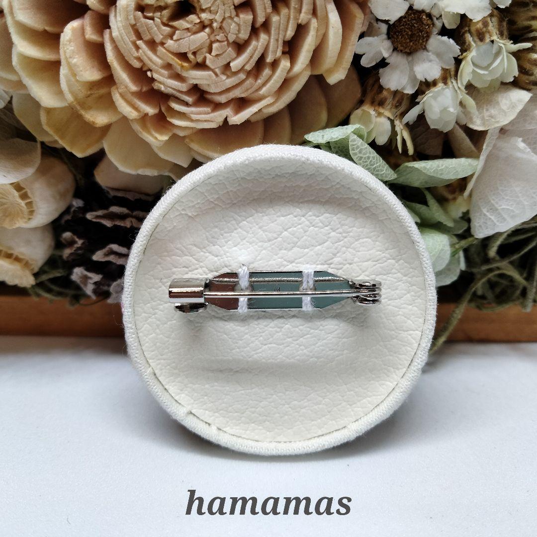 【クリスマス】刺繍　ハンドメイド　ブローチ