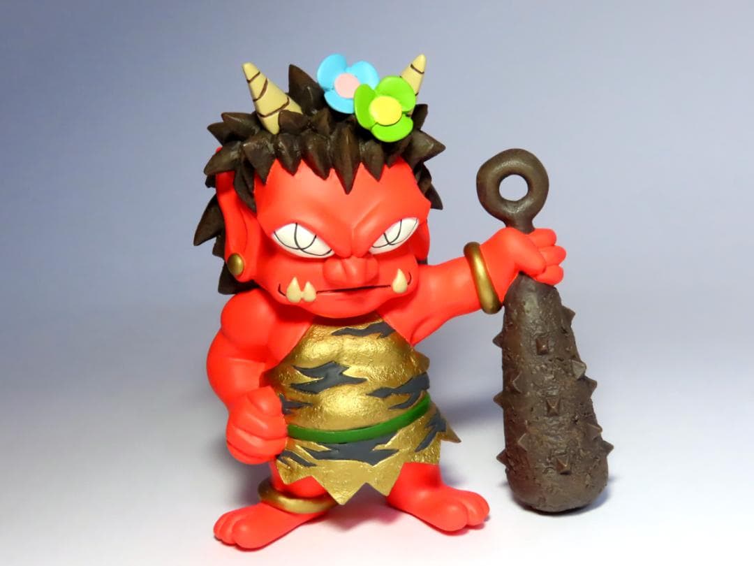 【瀧下和之】　　赤鬼　　桃太郎フィギュア