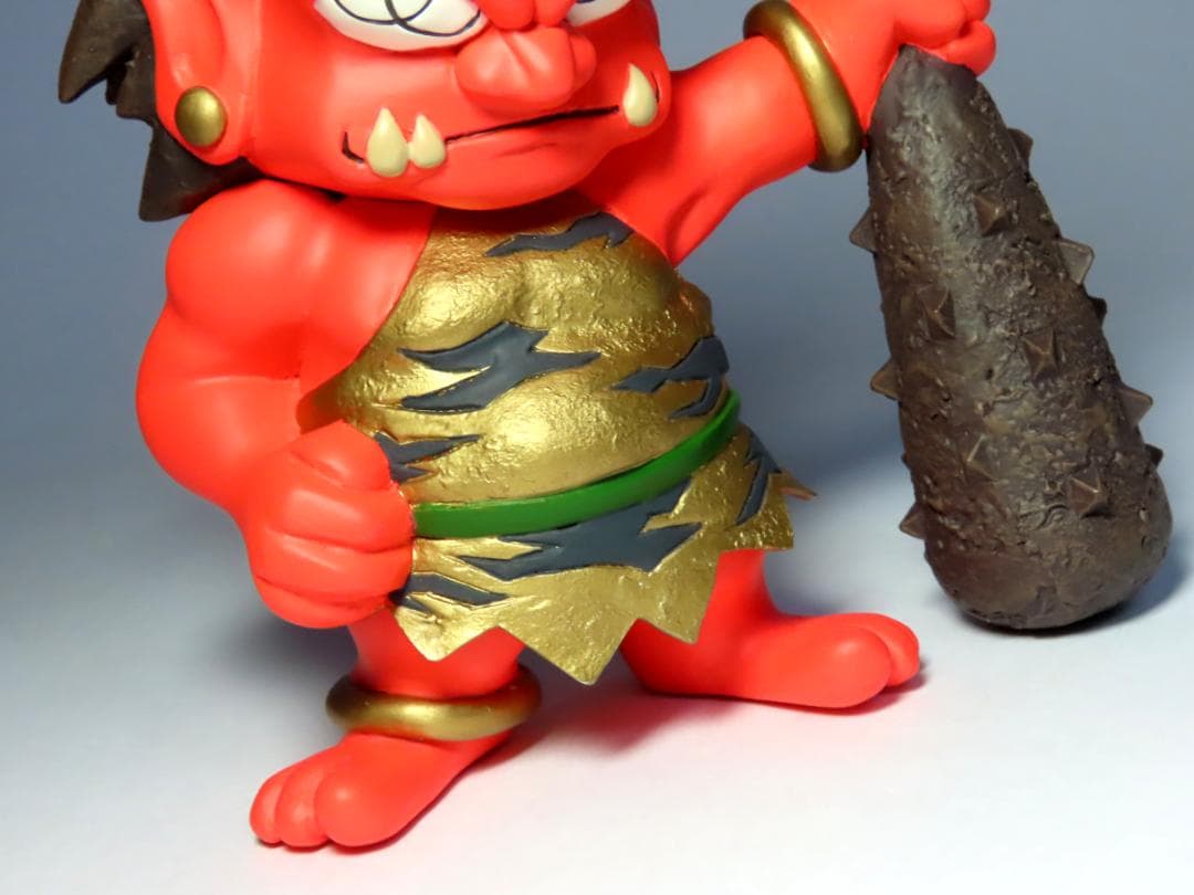 【瀧下和之】　　赤鬼　　桃太郎フィギュア