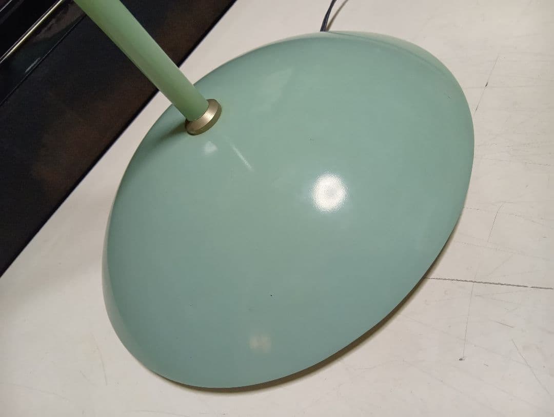 1980's　インダストリアル　ミッドセンチュリーモダン　ツイン　フロアランプ