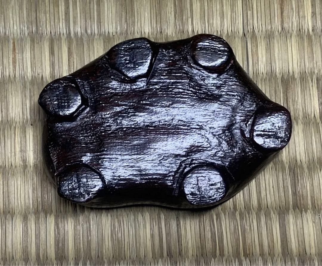 佐渡錦紅石  佐渡赤玉石 ウブ 横3.5×高8×奥行3.5(cm) 180g