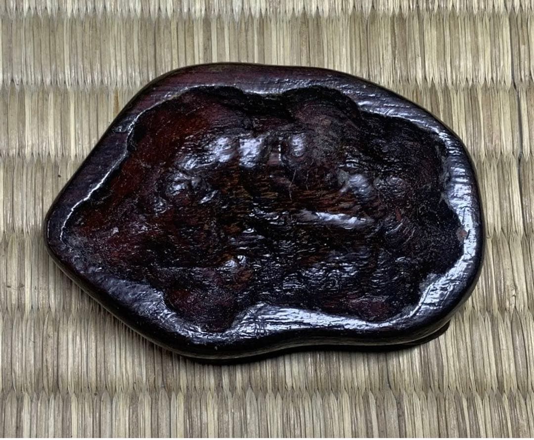 佐渡錦紅石  佐渡赤玉石 ウブ 横3.5×高8×奥行3.5(cm) 180g