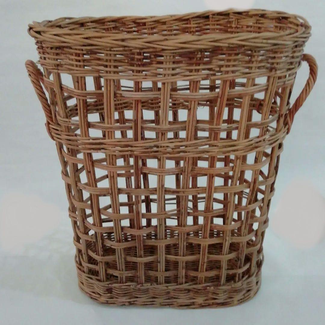 ビッグ　バスケット　かご　カントリー　ヴィンテージ