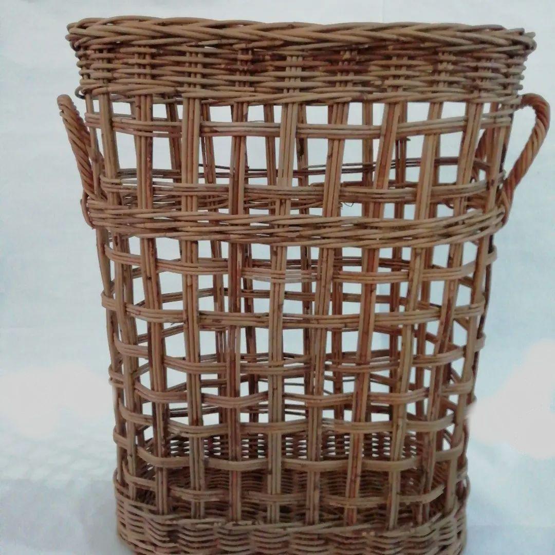 ビッグ　バスケット　かご　カントリー　ヴィンテージ