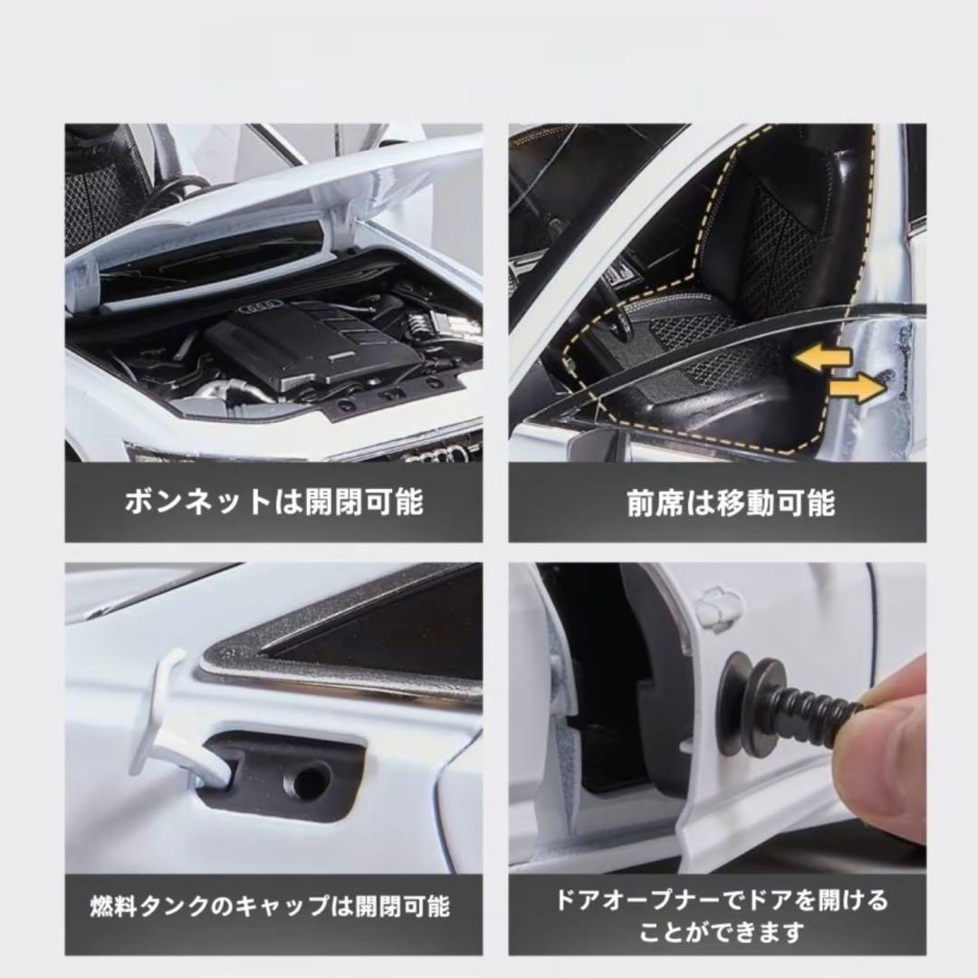 1/18 アウディ A6L ブラック