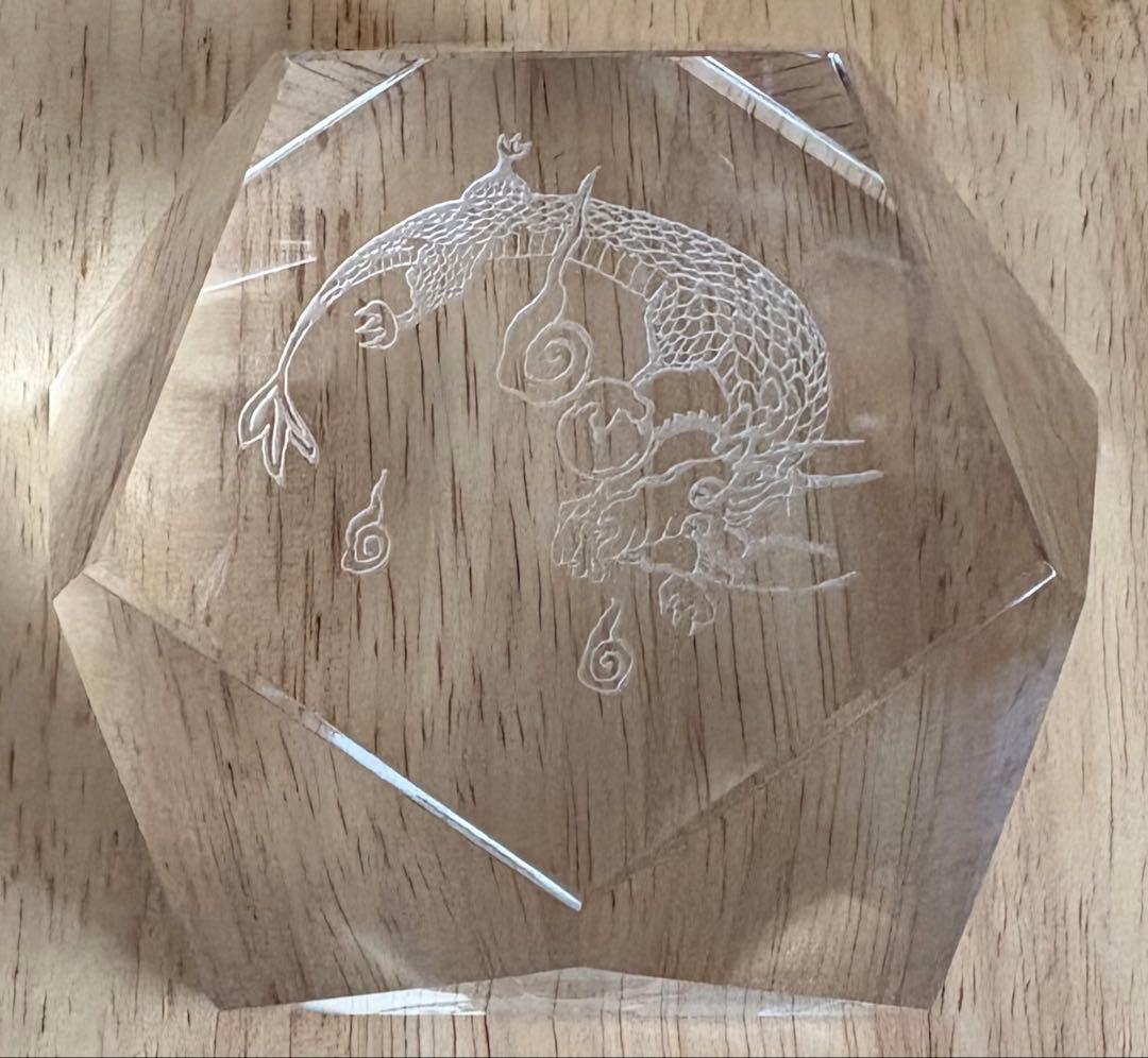 五角形クリスタルオーナメント 龍の星 さだまさし 50周年 Mass@Mania