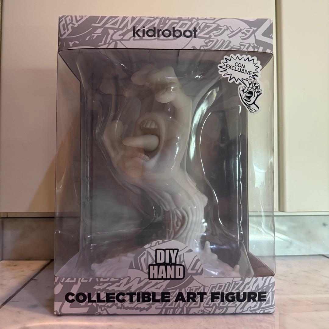 Kidrobot screaming Hand フィギュア ホワイト