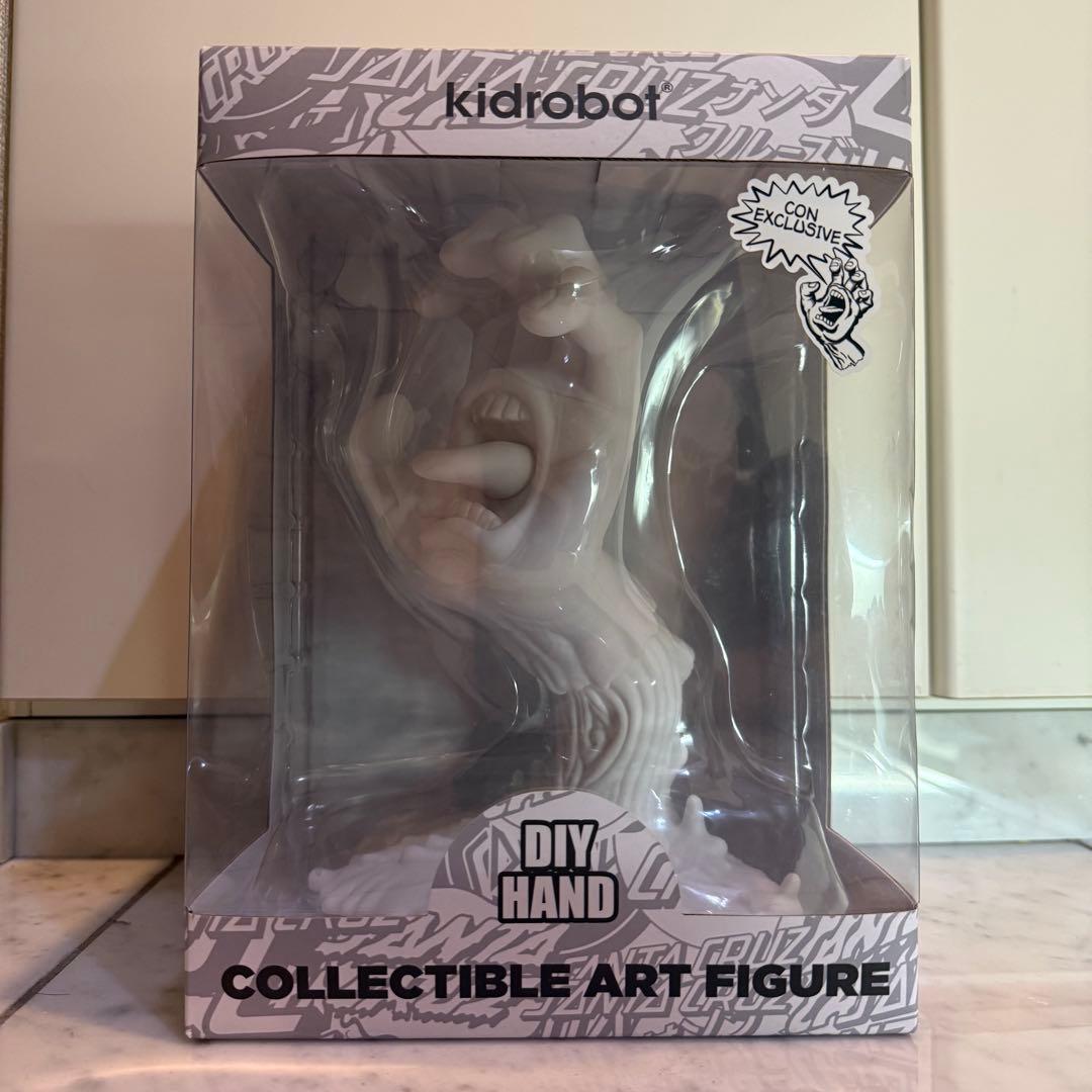 Kidrobot screaming Hand フィギュア ホワイト