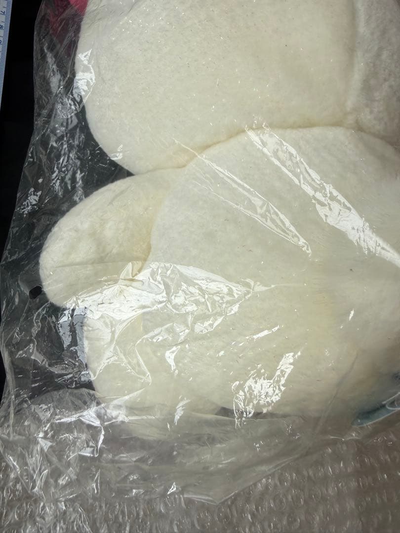 ハローキティ ぬいぐるみ ウサギ耳付き　雪うさぎ