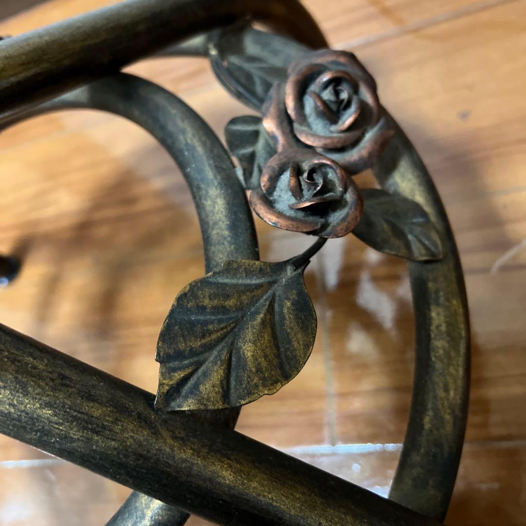 アンティーク　コートハンガー 6フック