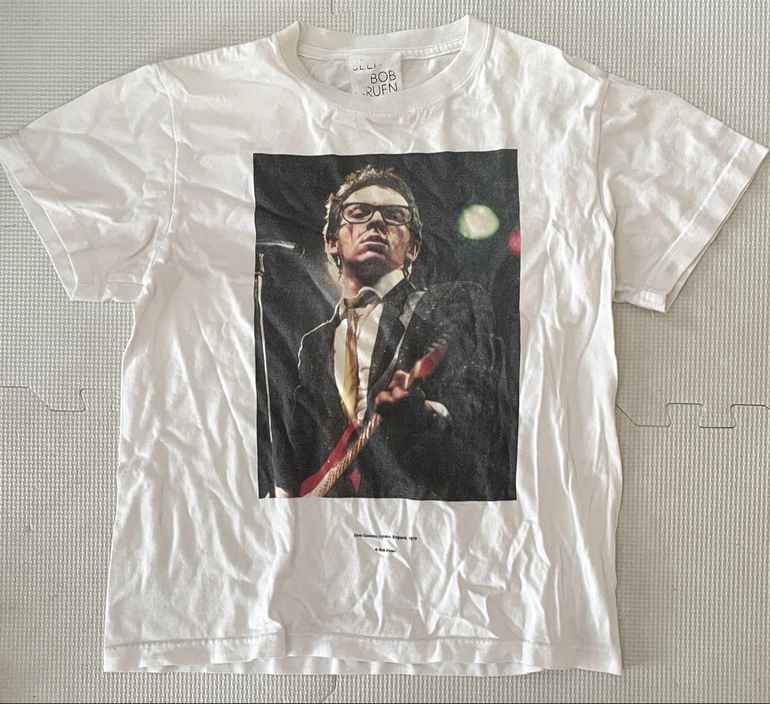 Tシャツ オフィシャル Elvis Costello Bob Gruen 70s