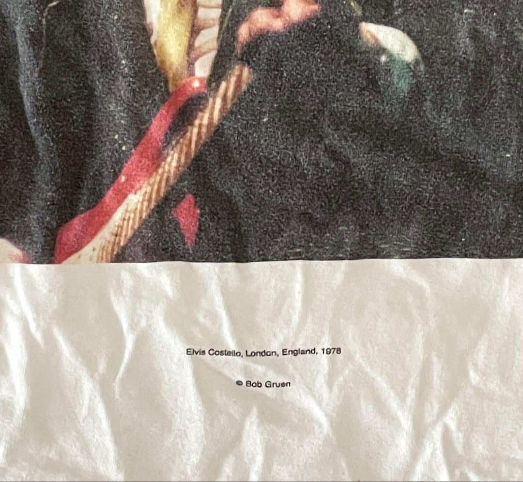 Tシャツ オフィシャル Elvis Costello Bob Gruen 70s
