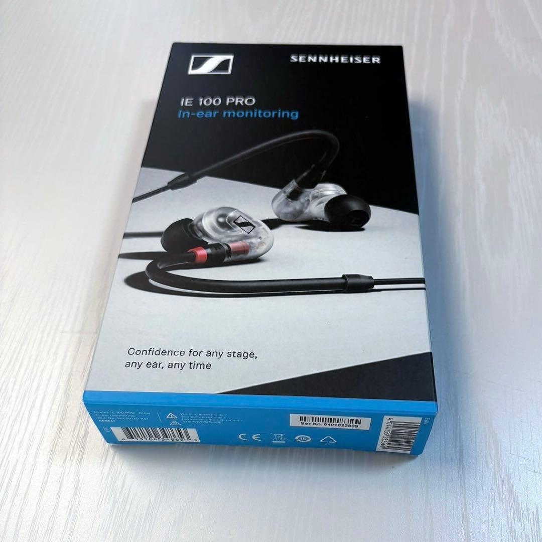 Sennheiser IE 100 PRO CLEAR 有線イヤホン