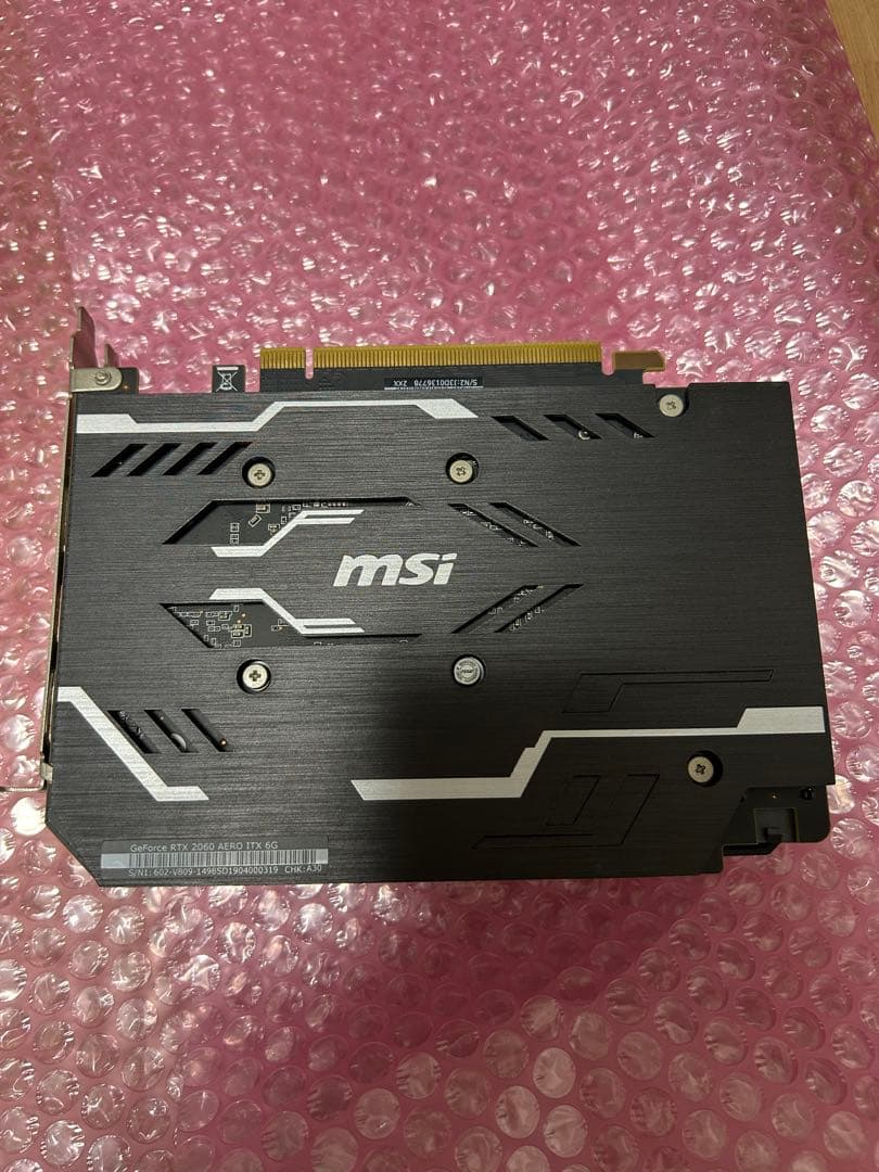 MSI AERO RTX 2060 6GB グラフィックボード　動作確認済み