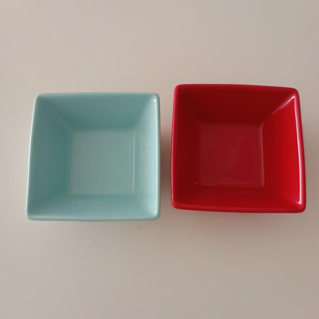 ARABIA Nero スクウェアディッシュ 10cm 2個セット