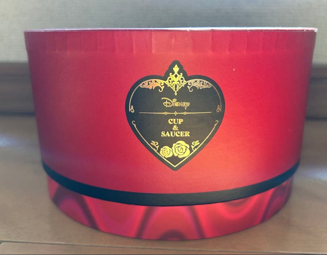 Disney 赤いティーポット 専用ボックス付き