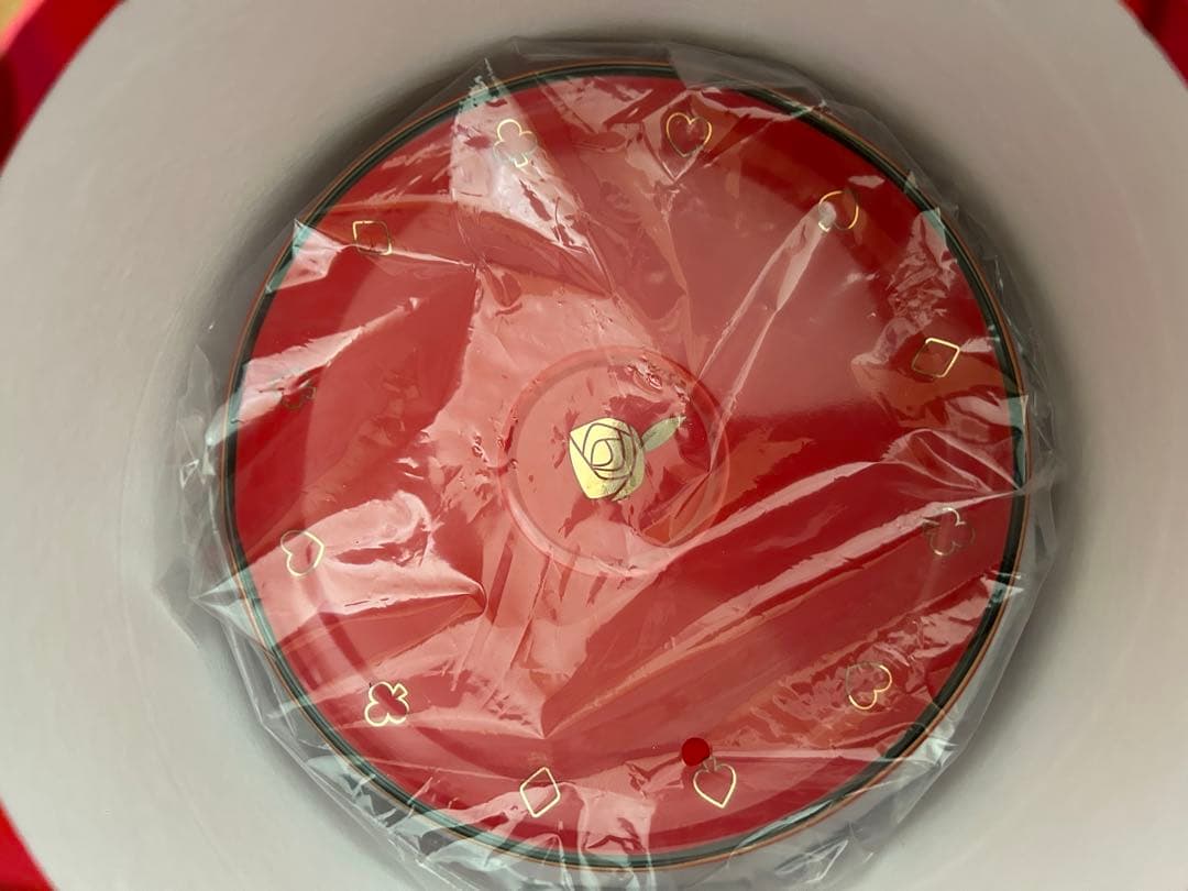 Disney 赤いティーポット 専用ボックス付き