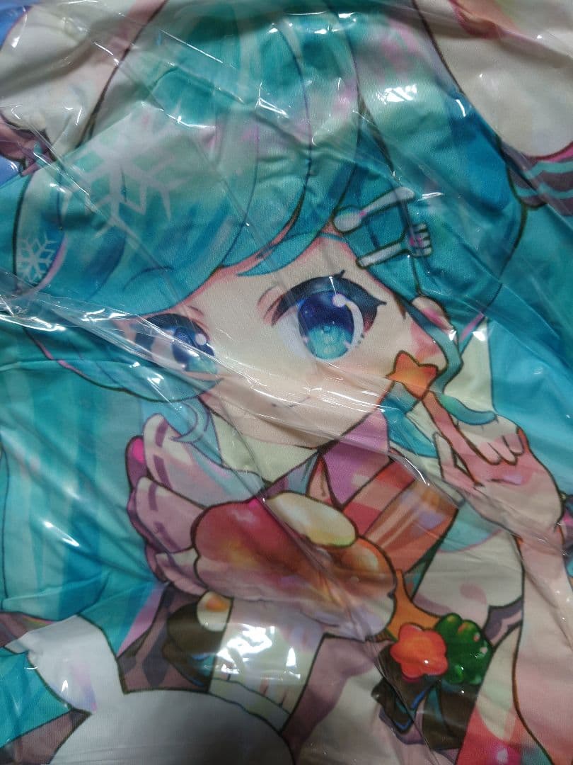 雪ミク　クッション　テーブル　セット