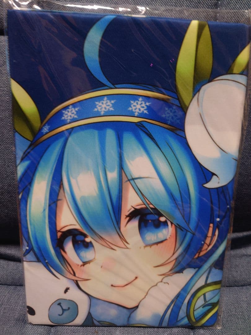雪ミク　クッション　テーブル　セット