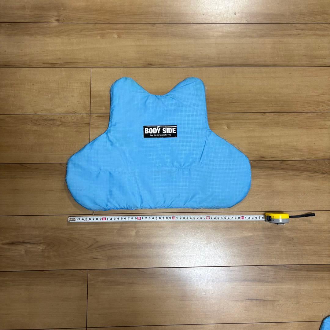 【実物】ABA BODY ARMOR 前面・背面セット