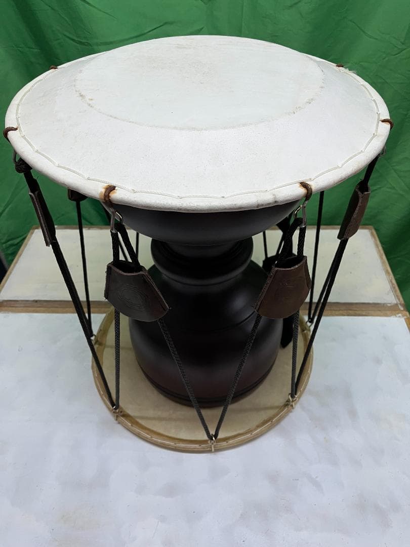 （中古美品）2個セット　民族楽器太鼓 チャング チャンゴ 民族楽器