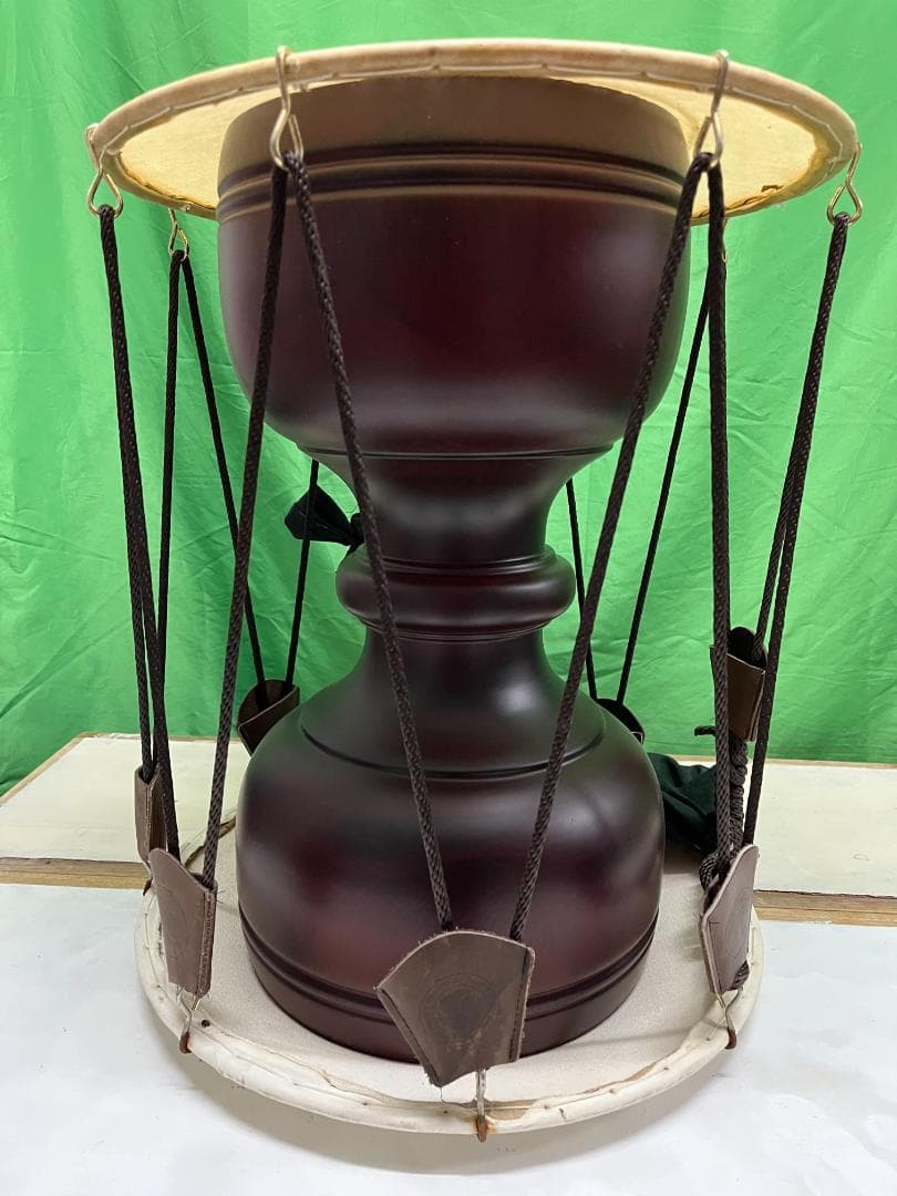 （中古美品）2個セット　民族楽器太鼓 チャング チャンゴ 民族楽器